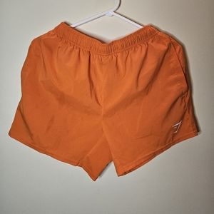 Gymshark Womens Orange Shorts